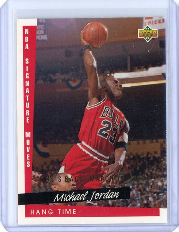 1993-94 Upper Deck Michael Jordan Hang Time He's Back Card #237