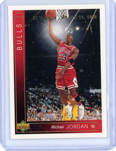 1993-94 Upper Deck Michael Jordan He's Back Card #23