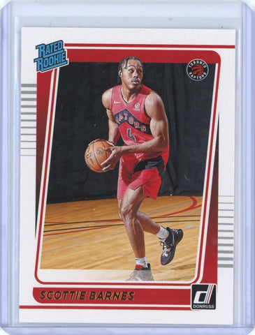 2021-22 Panini Donruss Scottie Barnes Rated Rookie Card #236