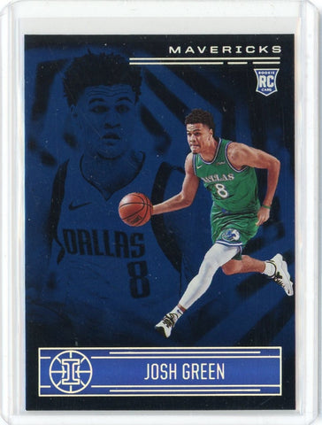 2020-21 Panini Illusions Basketball Josh Green Blue Sapphire RC Card #189