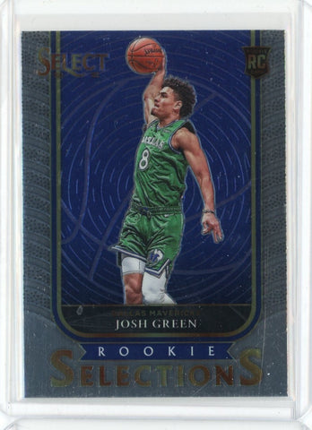 2020-21 Panini Select Basketball Josh Green Rookie Selections Card #14