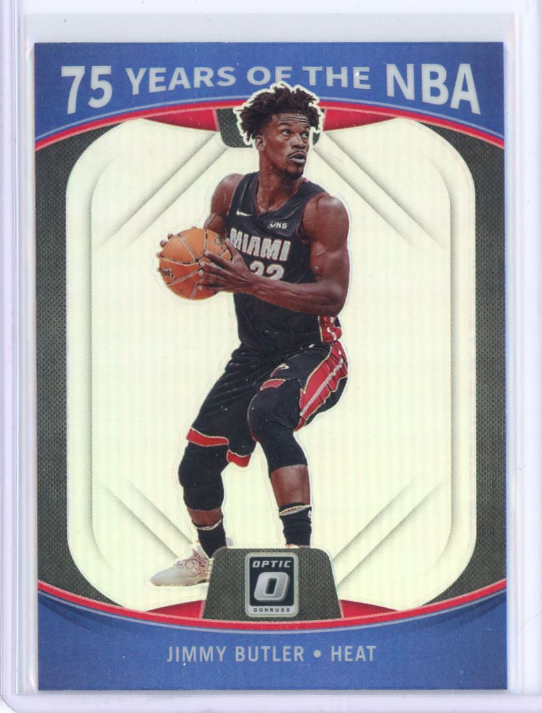 2021 Panini Prizm Optic 75 Years of the NBA Jimmy Butler Card 31 Default Title
