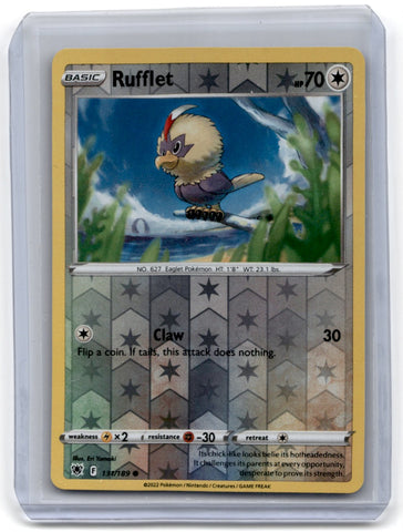 Pokemon Astral Radiance Rufflet Holo 131/189