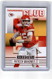 2020 Panini Rookies Stars NFL Patrick Mahomes II Touchdown Club #TC-1