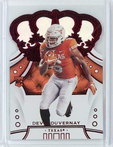 2020 Panini Chronicles Draft Picks NFL Devin Duvernay RC Card #42