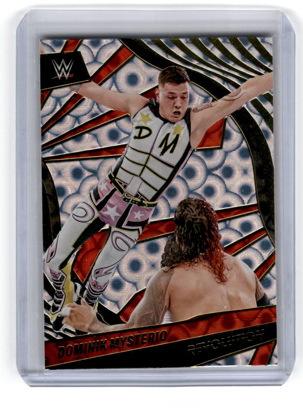 2022 Panini Revolution WWE Dominik Mysterio Groove Card 66