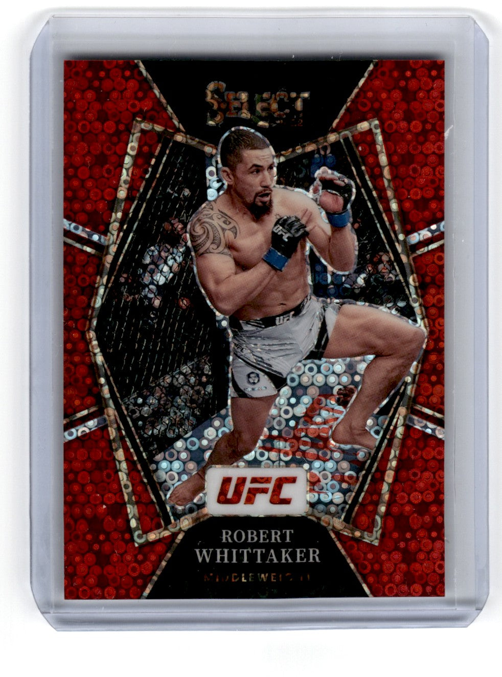 2022 Panini Select Robert Whittaker Red Disco /99 Card 123