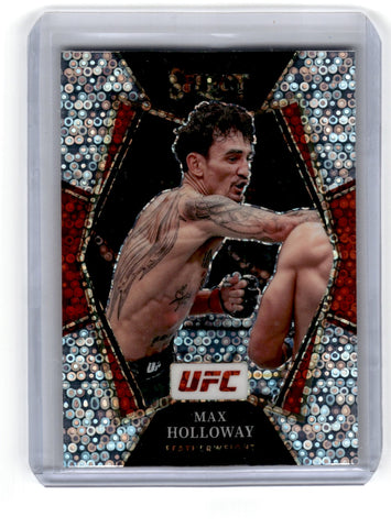2022 Panini Select Max Holloway Silver Card 161