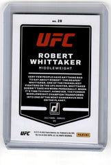 2022 Panini UFC Donruss Robert Whittaker 28