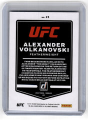 2022 Panini UFC Donruss Alexander Volkanovski 23