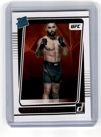 2022 Panini UFC Donruss Rogerio Bontorin Rated Rookie 204