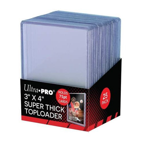 ULTRA PRO Top Loader 3 x 4 75pt Clear Regular