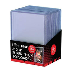 ULTRA PRO Top Loader 3 x 4 75pt Clear Regular