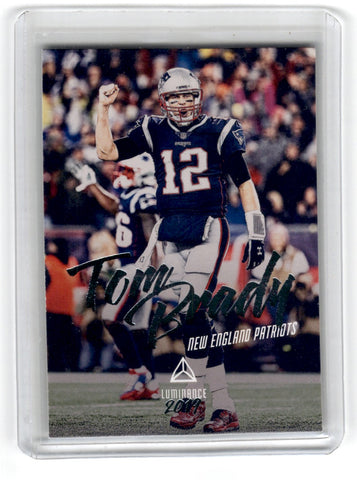 2019 Panini Luminance Tom Brady Card 4