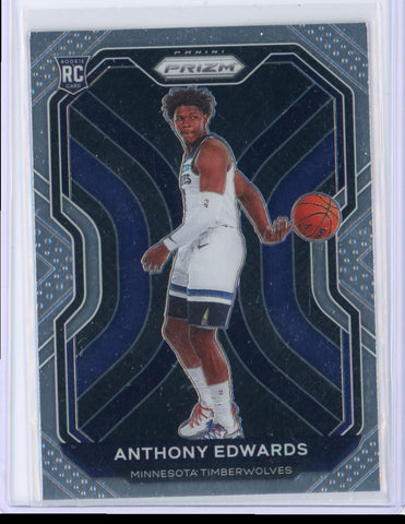 2020 Panini Prizm Anthony Edwards RC #258