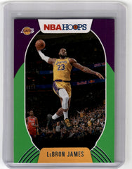 2020 Hoops #146 LeBron James Green