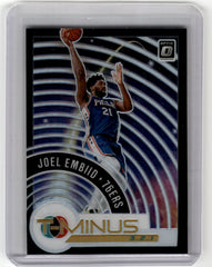 2020 Donruss Optic #13 Joel Embiid Silver T-Minus 3...2...1 Purple