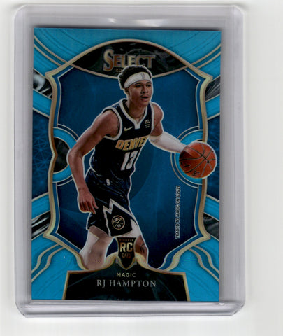 2020 Panini Select #84 /299 RJ Hampton Light Blue