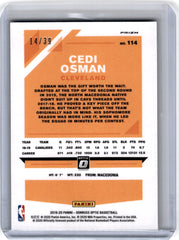 2019 Donruss Optic #114 Cedi Osman /39 Black Velocity Purple