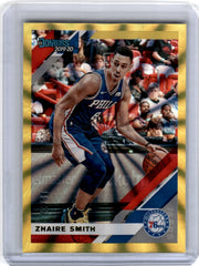 2019 Donruss #157 /25 Zhaire Smith Green