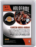 2020 Panini Mosaic #17 Kareem Abdul-Jabbar HoloFame Mosaic Orange Fluorescent