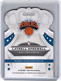 2019 Panini Crown Royale #CA-LSP Latrell Sprewell Crown Autographs Blue