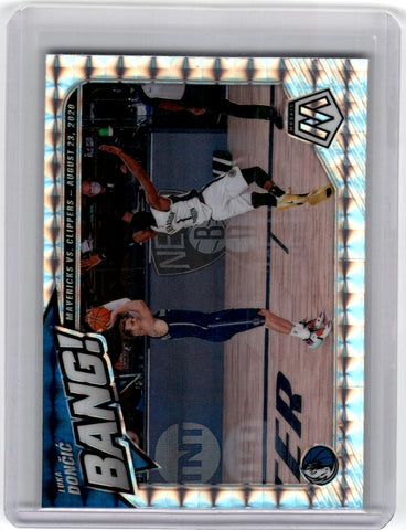 2020 Panini Mosaic Silver Mosaic #1 Luka Doncic Bang!