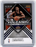 2021 Panini Obsidian Volcanic /35 #VS-JLR Jalen Rose Obsidian Electric Etch Red