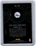 2012 Panini Excalibur Crusade /75 #136 Julius Erving 