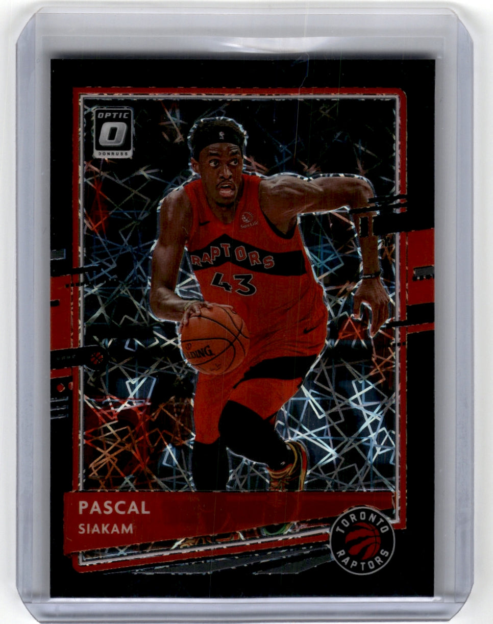 2020 Donruss Optic Black Velocity /39 #112 Pascal Saikam Purple Stars FOTL