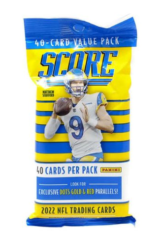 2022 Panini Score NFL Football Fat Pack