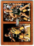 1994 NBA Hoops Magic Johnson & Larry Bird Card MB1