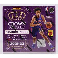 2021-22 Panini Crown Royale Basketball Asia Tmall Box