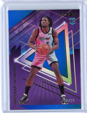 2020 Panini Recon Prescious Achiuwa RC /99 Card 172