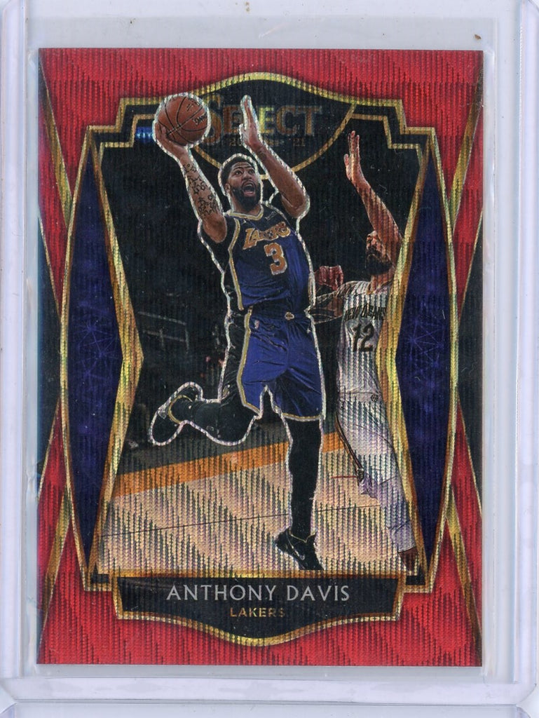 2020 Panini Select Anthony Davis Red Wave Card 155