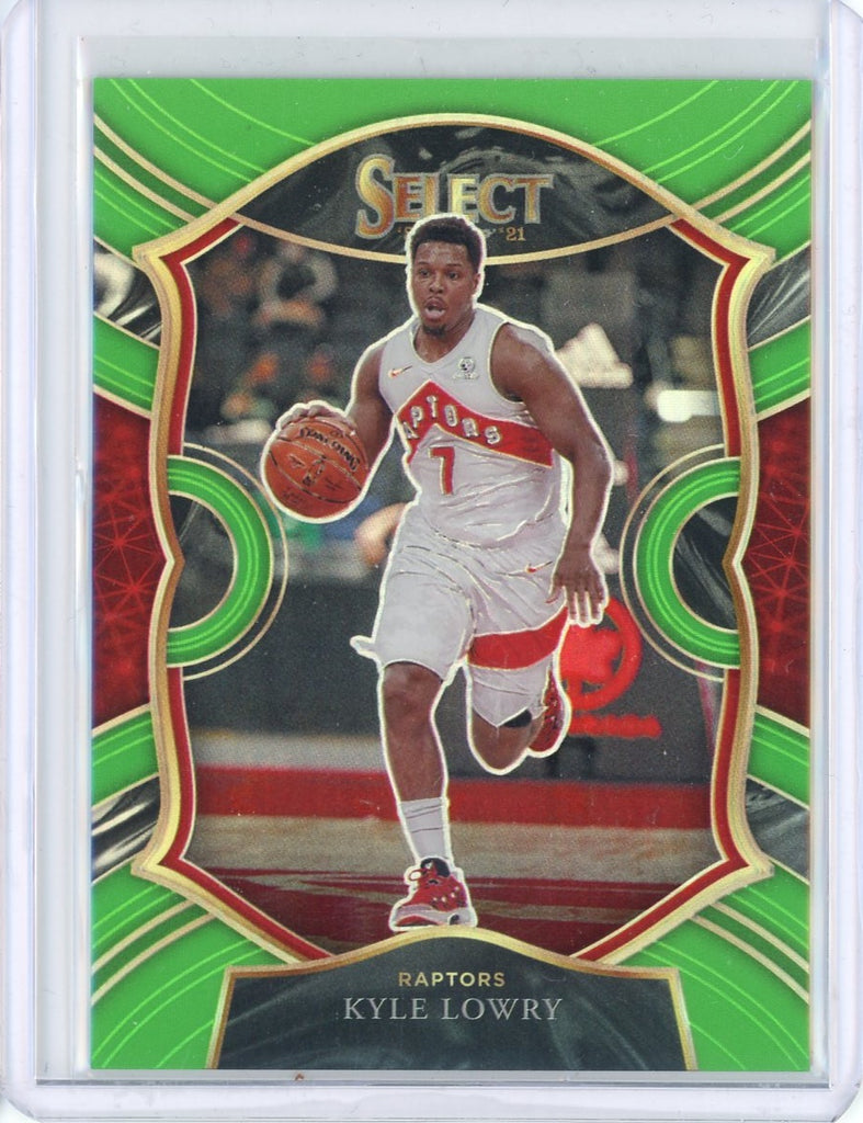 2020 Panini Select Kyle Lowry Green /75 Card 26