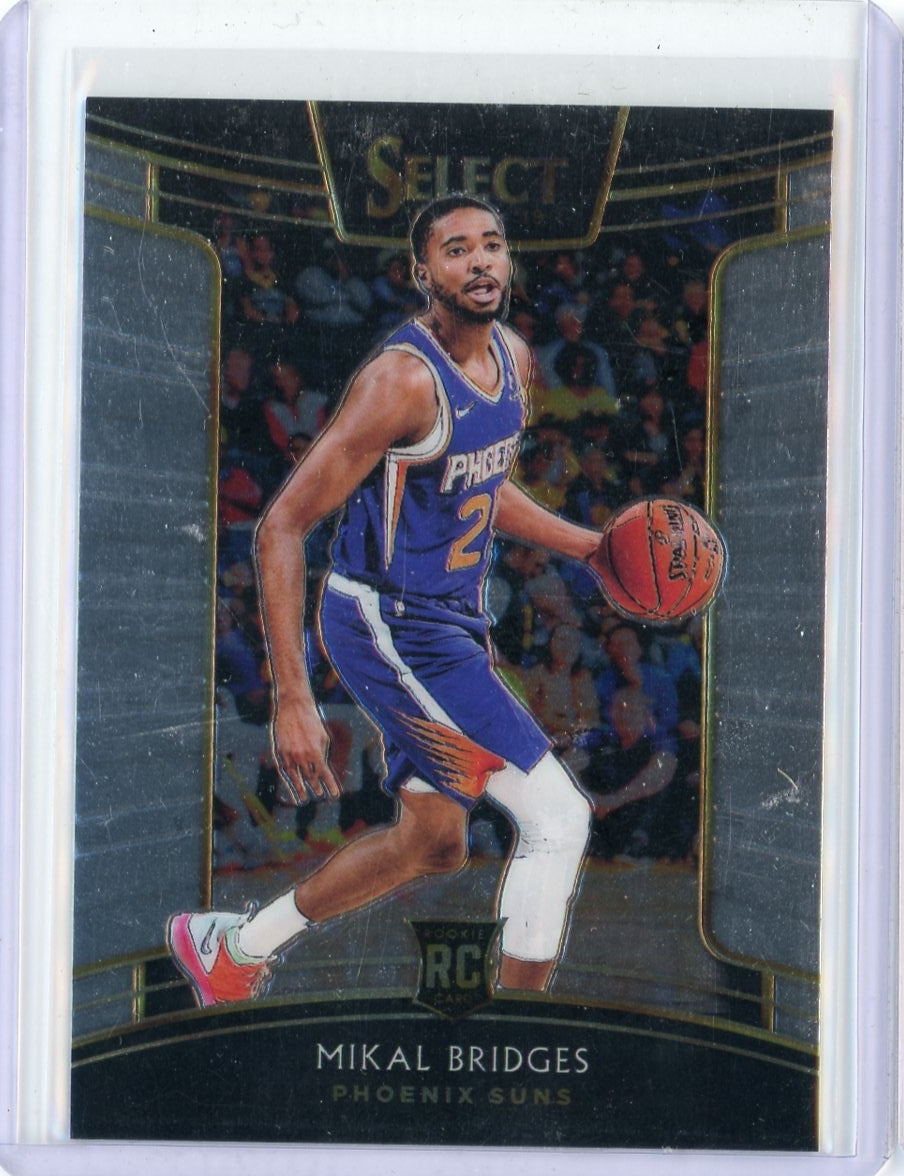 2018 Panini Select Mikal Brdiges RC Card 95