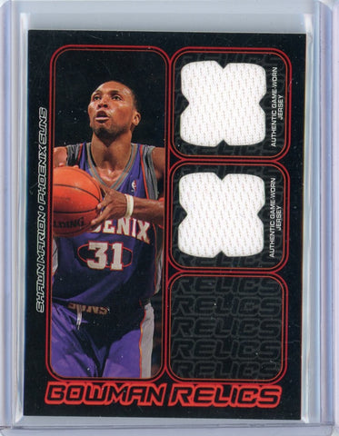 2006-07 Topps Shawn Marion Bowman Relics Patch Card #BDR-SM