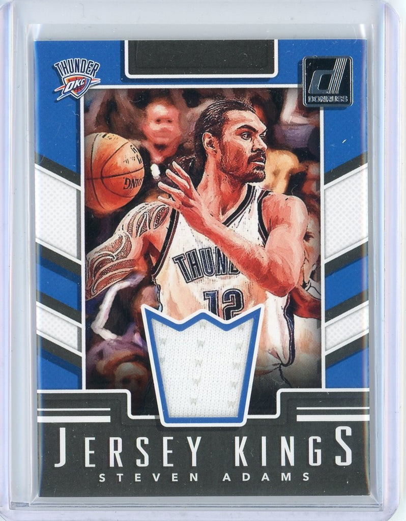 2017-18 Panini Donruss Steven Adams Jersey Kings Patch Card #JK-SA