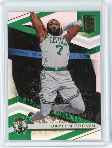 2019-20 Panini Eilte Jaylen Brown Card #59