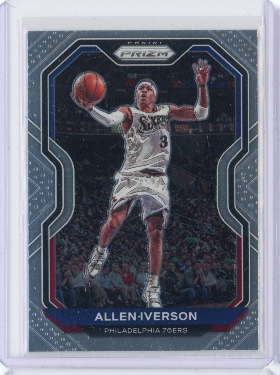 2020-21 Panini Prizm Allen Iverson Card #19