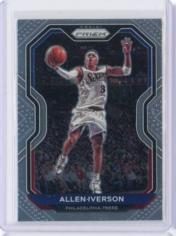 2020-21 Panini Prizm Allen Iverson Card #19