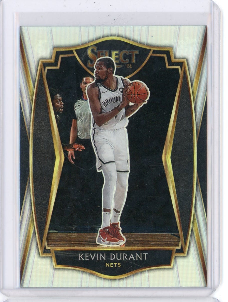 2020-21 Panini Select Kevin Durant Premier Silver Card #101