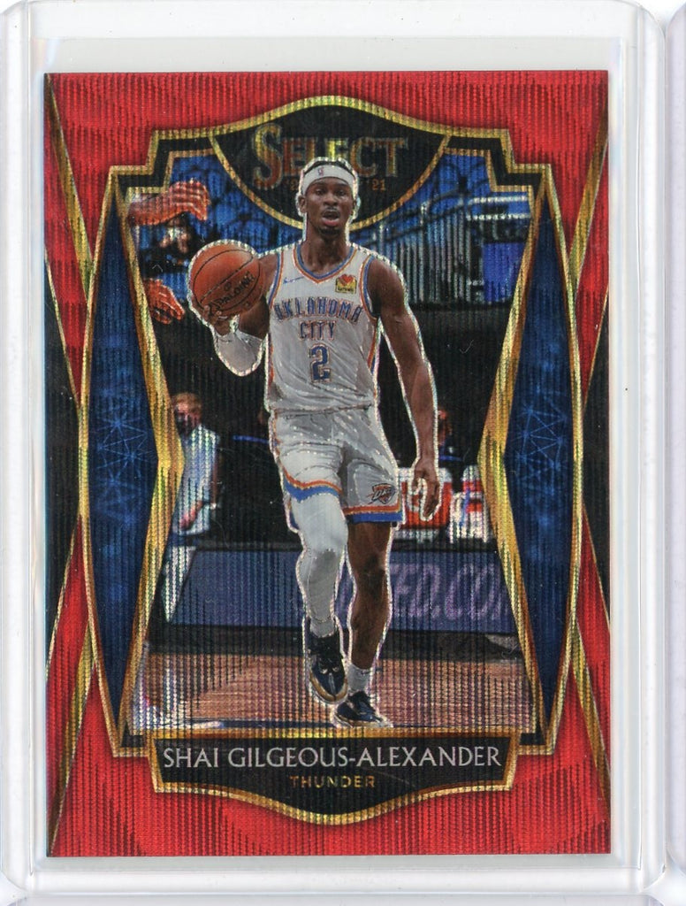 2020-21 Panini Select Shai Gilgeous-Alexander Premier Red Card #119