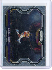 2020-21 Panini Prizm Lebron James Kobe Tribute Card 1