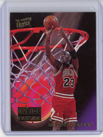 1993-94 Fleer Ultra Michael Jordan Inside Outside Card 4 of 10