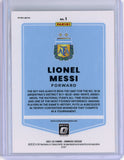 2021 Panini Donruss Optic Lionel Messi Silver Prizm Card #1