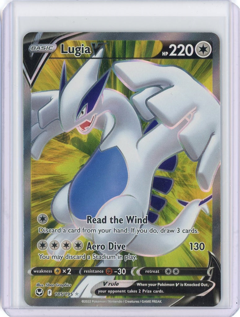 2022 Pokemon Silver Tempst Lugia V Full Art 185/195