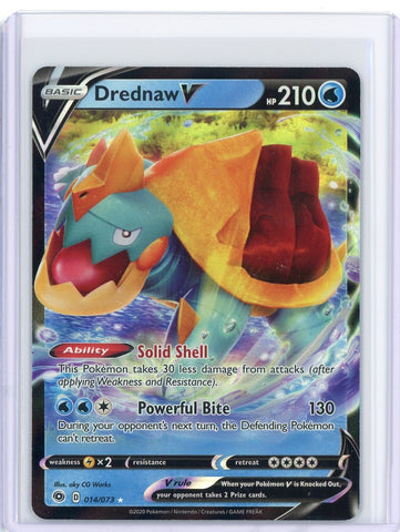 2020 Pokemon Champions Path Drednaw V 014/073