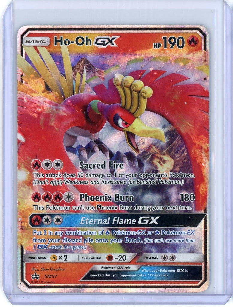 2017 Pokemon Promo Ho-Oh GX SM57 – Eastside Collectables